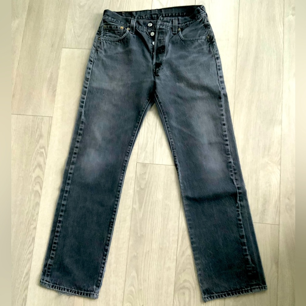 Vintage Levi’s 501 Faded Black